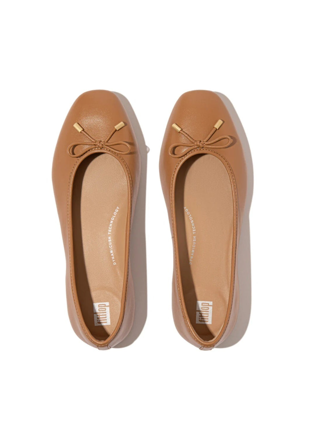 FitFlop - Delicato Soft Leather Ballerinas