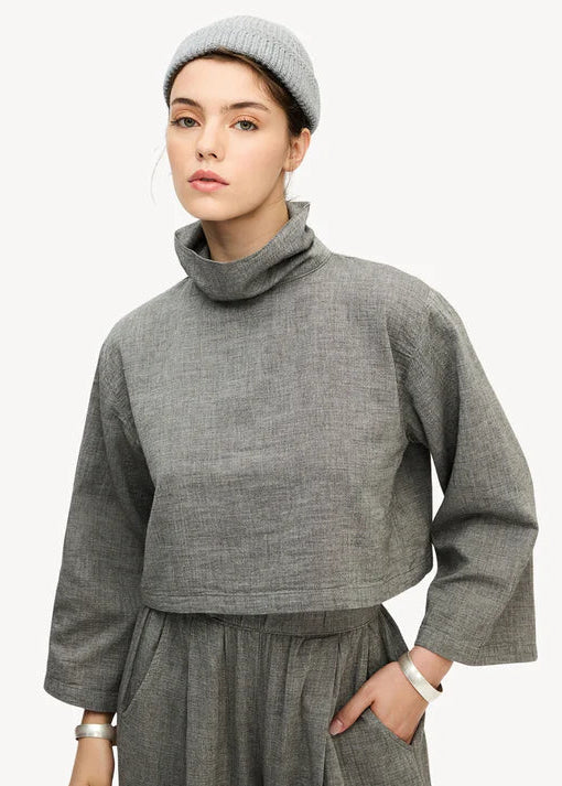 Pokoloko - City Collection High Neck Blouse - SALE