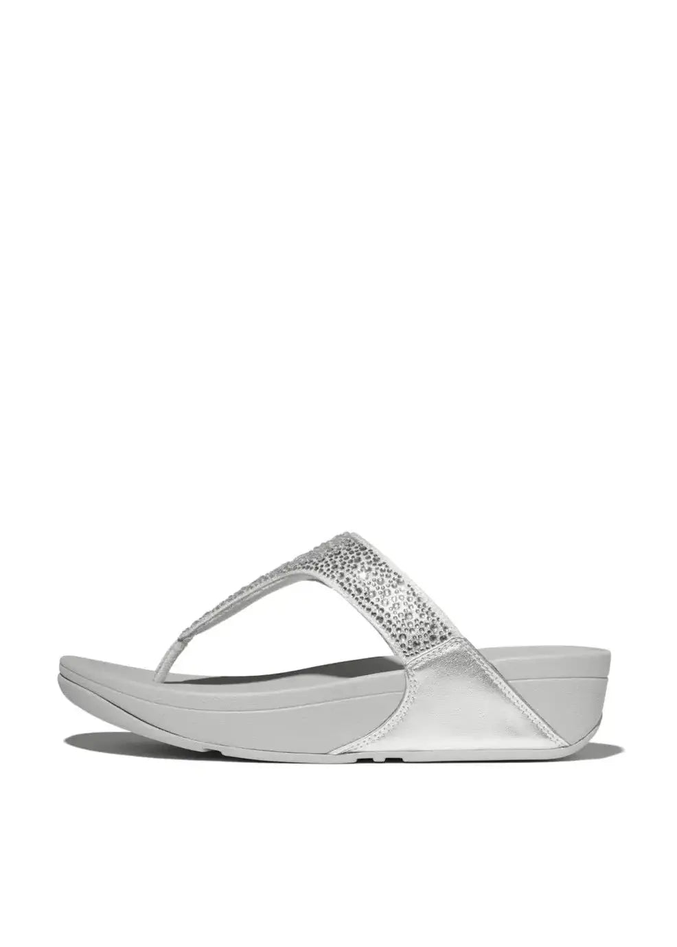FitFlop - Lulu Crystal-Mix Toe-Post Sandals