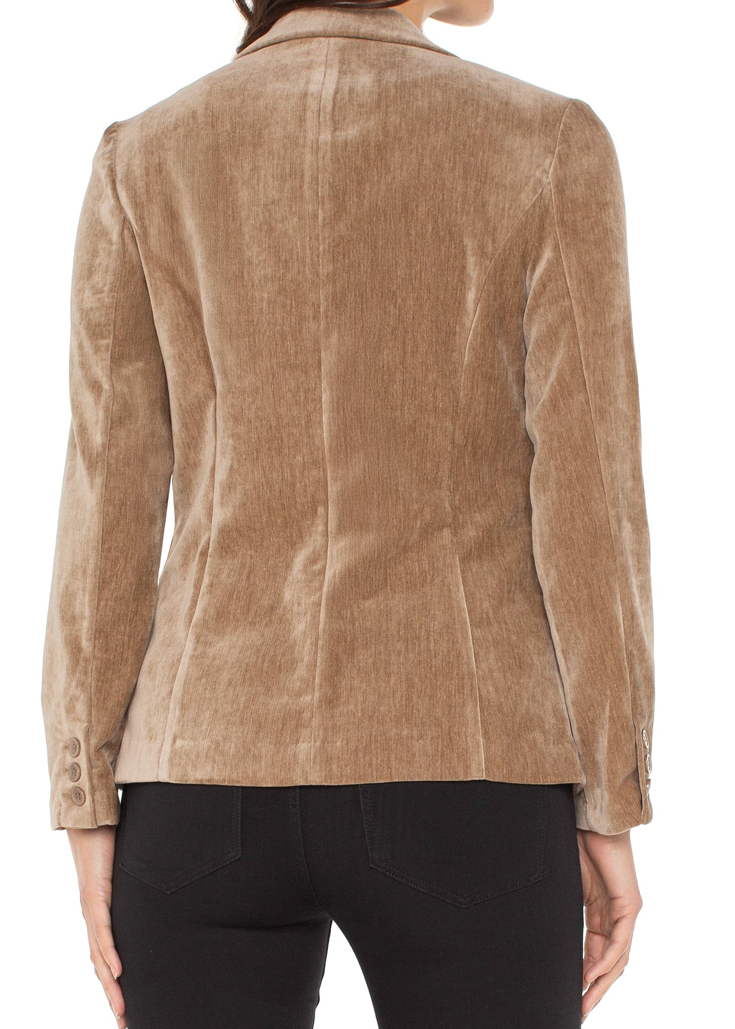 Liverpool - Crushed Velvet Fitted Blazer