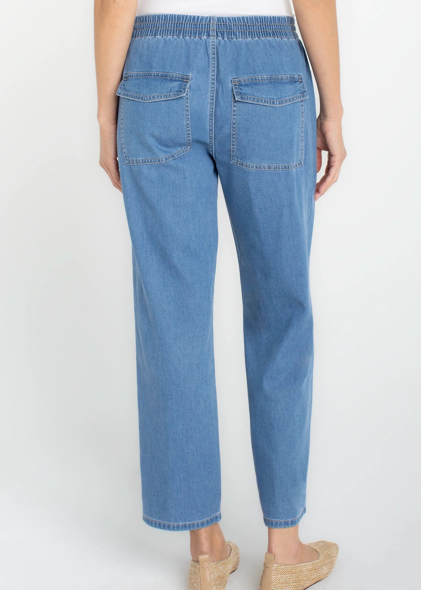 Liverpool - Easy Pull-on Crop Trouser