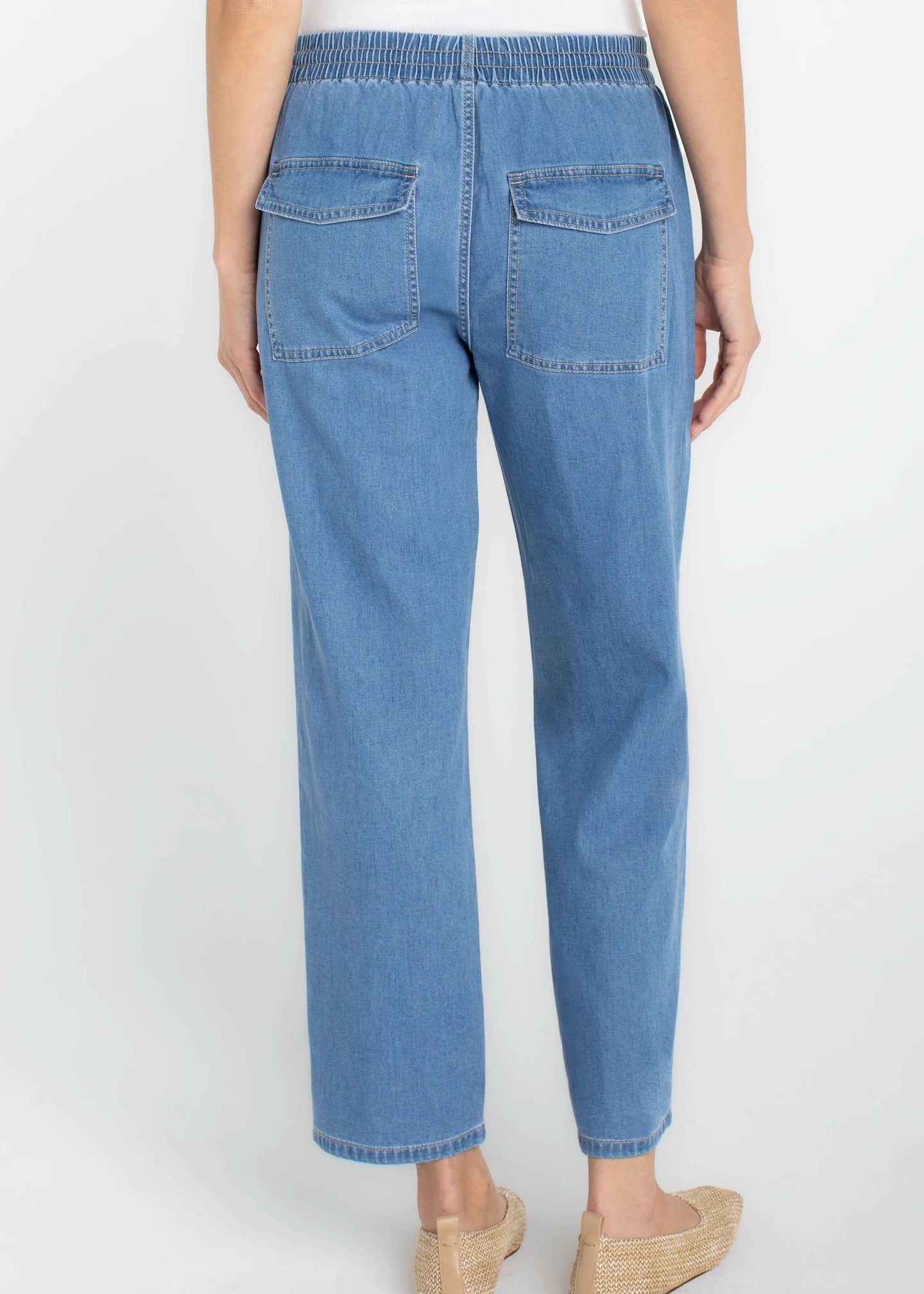 Liverpool - Easy Pull-on Crop Trouser
