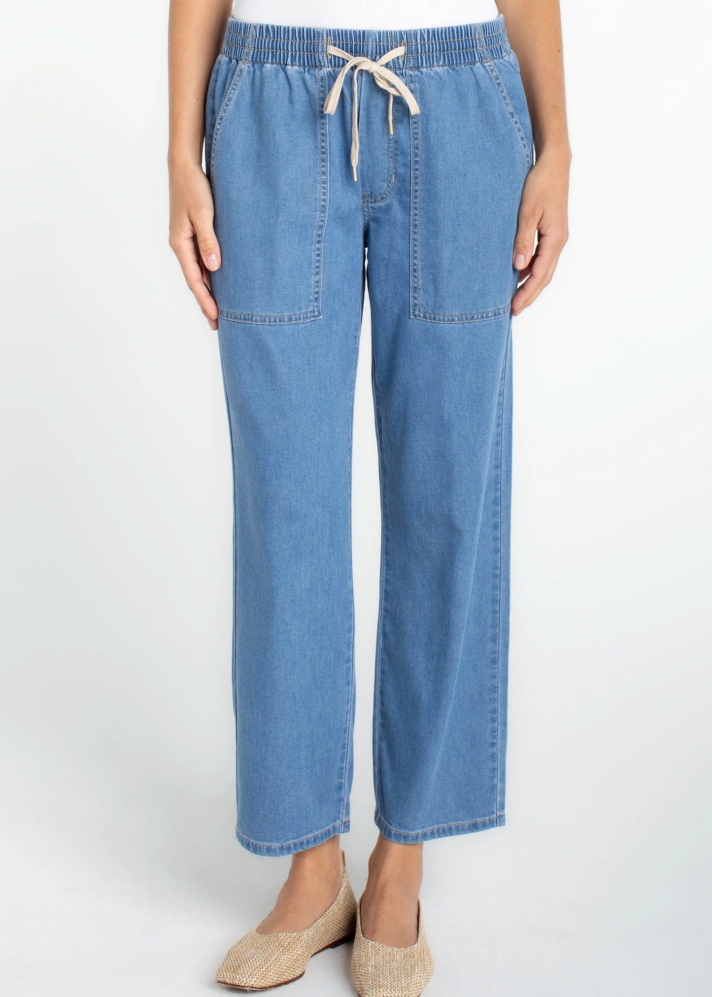 Liverpool - Easy Pull-on Crop Trouser