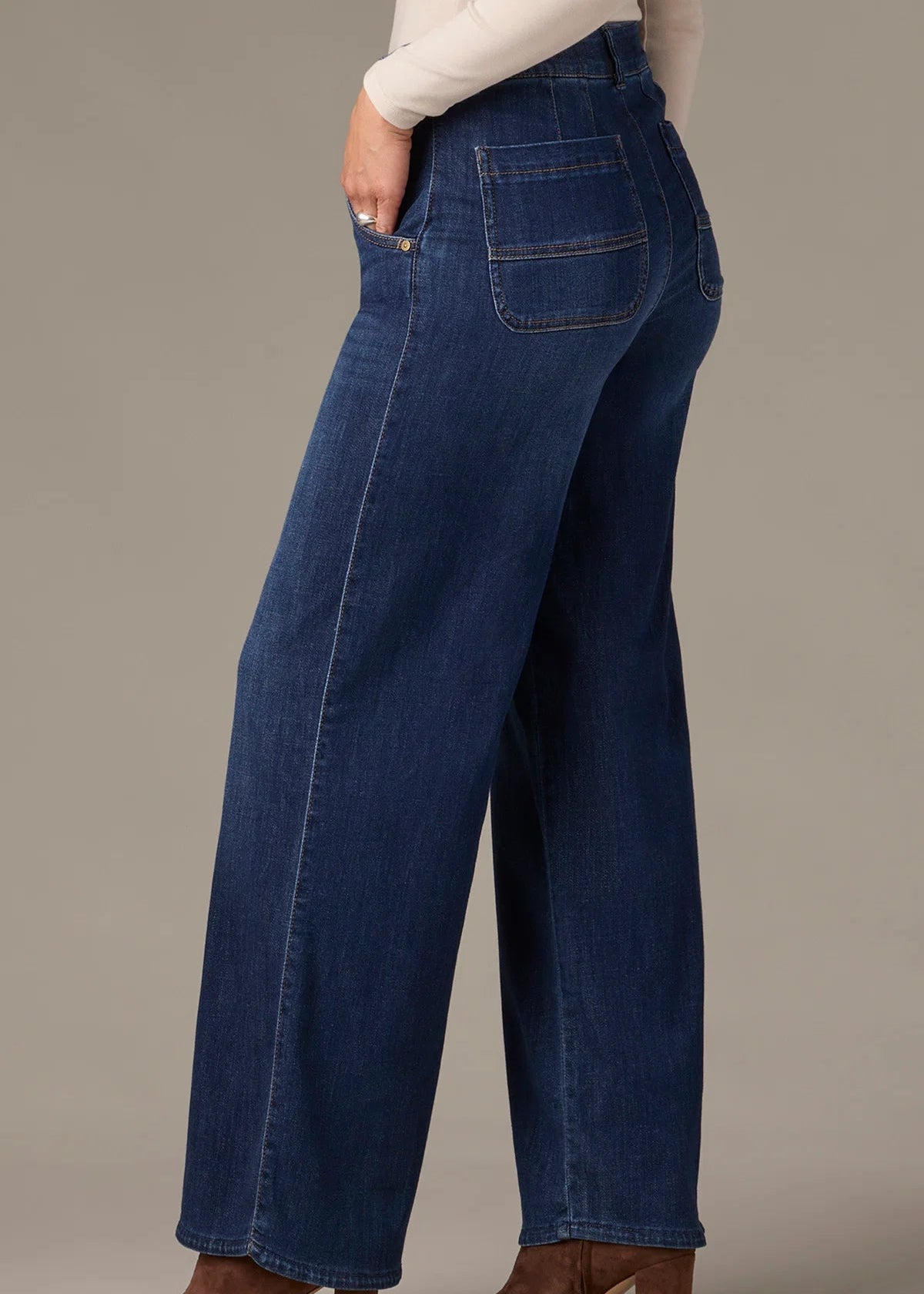 Wit & Wisdom - Whitney Skyrise Wide Leg Jeans - Indigo