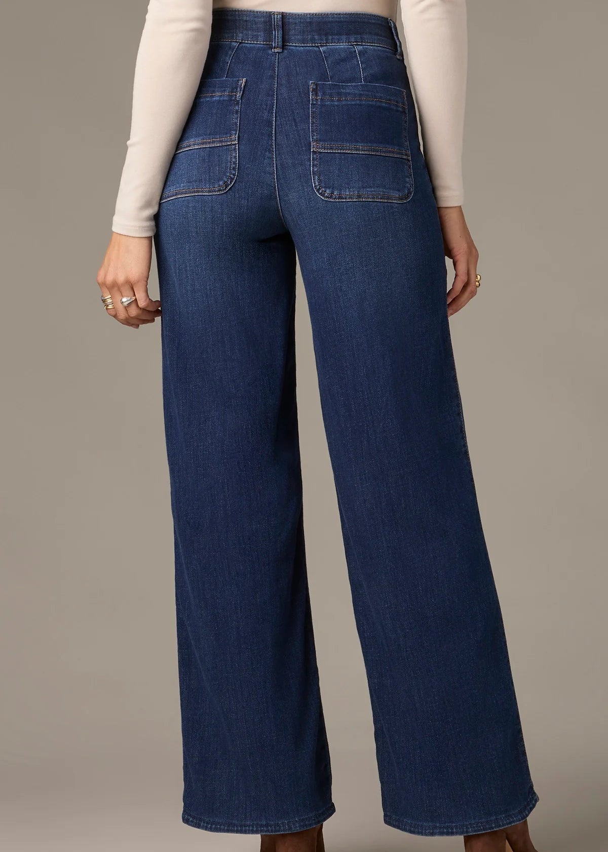 Wit & Wisdom - Whitney Skyrise Wide Leg Jeans - Indigo