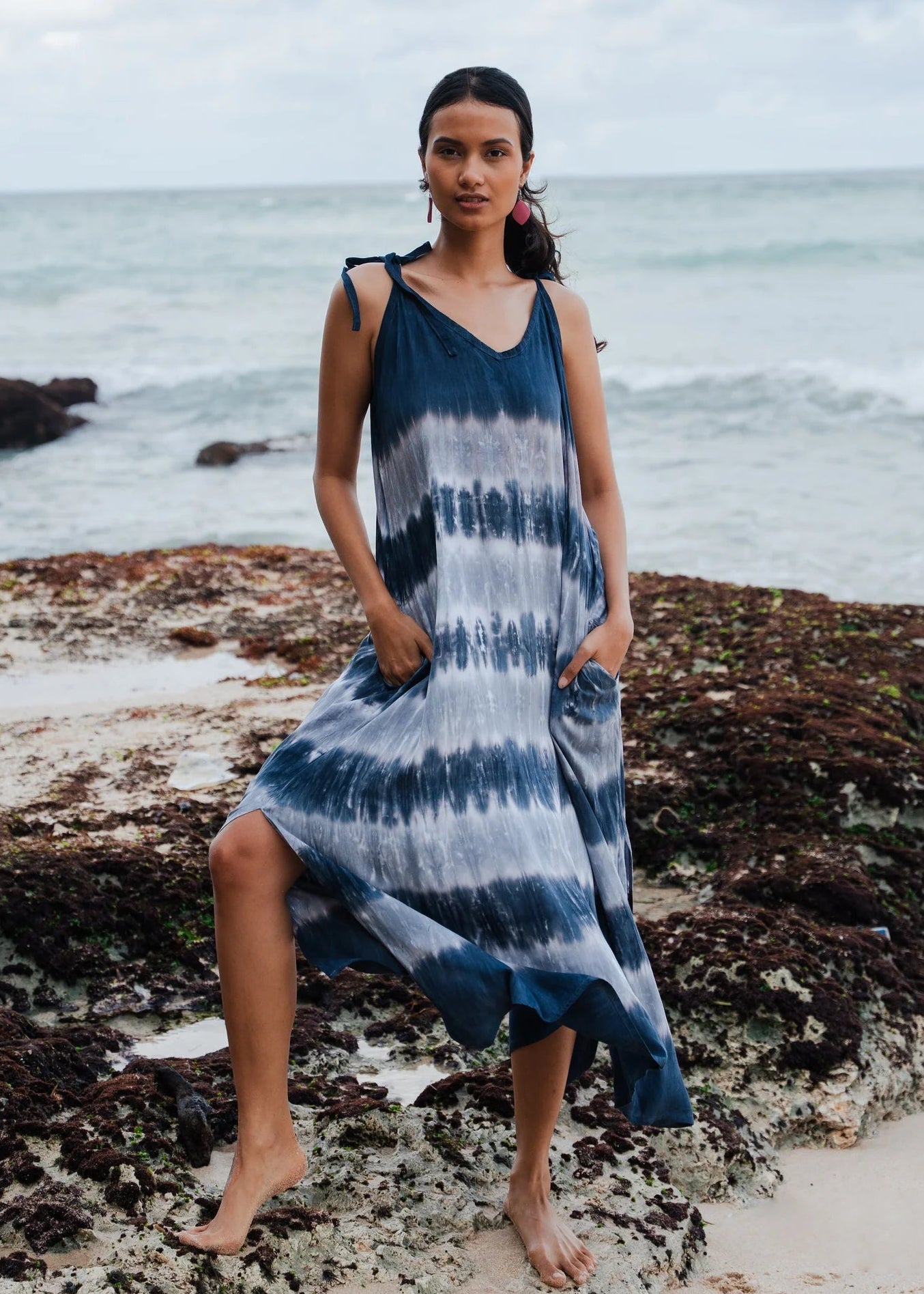 Suzie Blue - Stripey Dress - GIFT WITH PURCHASE