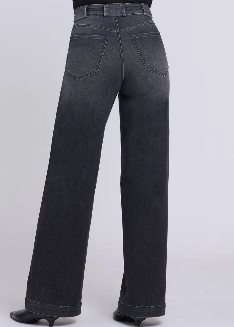 NYDJ - HR Teresa Wide Leg Fitsense Jean - Black Star