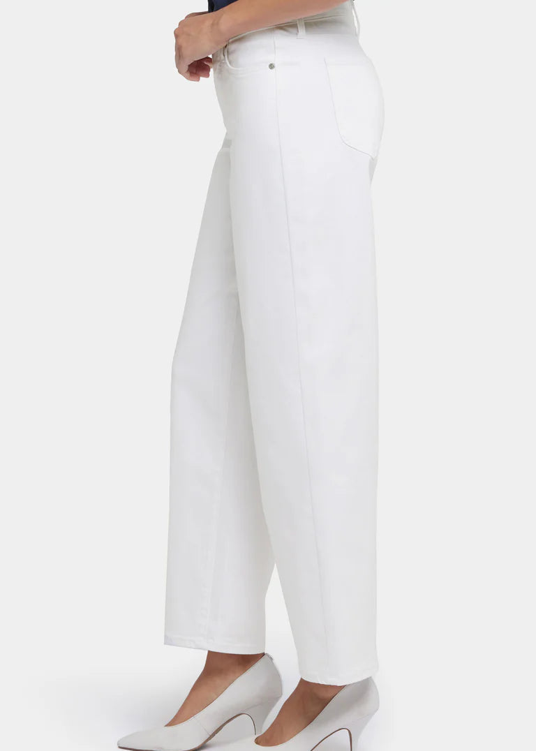 NYDJ - Jemma Barrel Jean - Optic White
