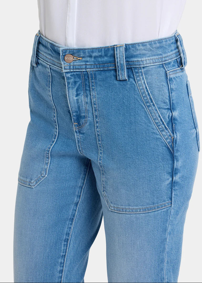 NYDJ - Margot Girlfriend Utility Jeans - Vista Lakes