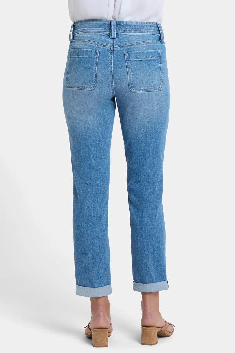 NYDJ - Margot Girlfriend Utility Jeans - Vista Lakes