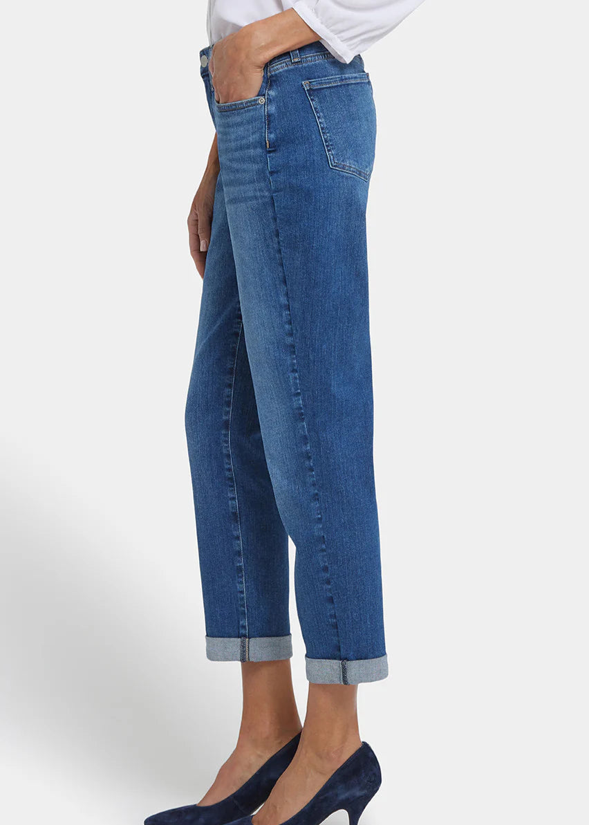 NYDJ - Margot Girlfriend Jeans - Opera Blue