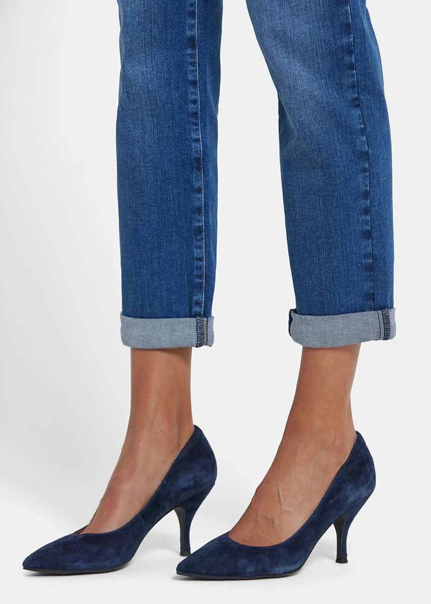 NYDJ - Margot Girlfriend Jeans - Opera Blue