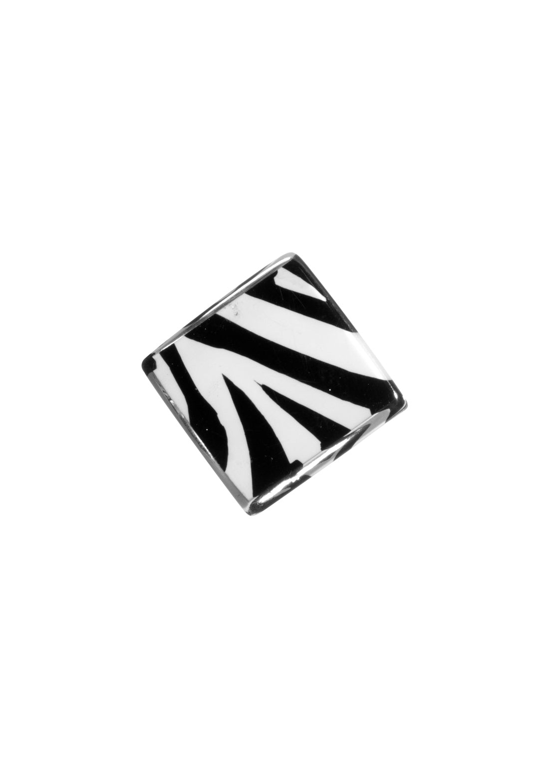 Zsiska - Zebra Cube Musee Bead