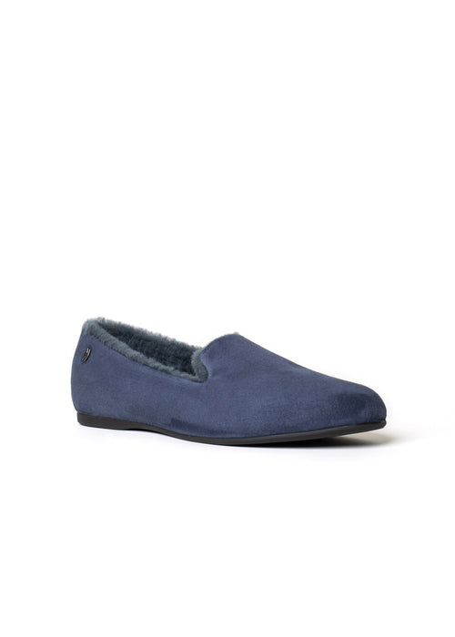 Navy Suede