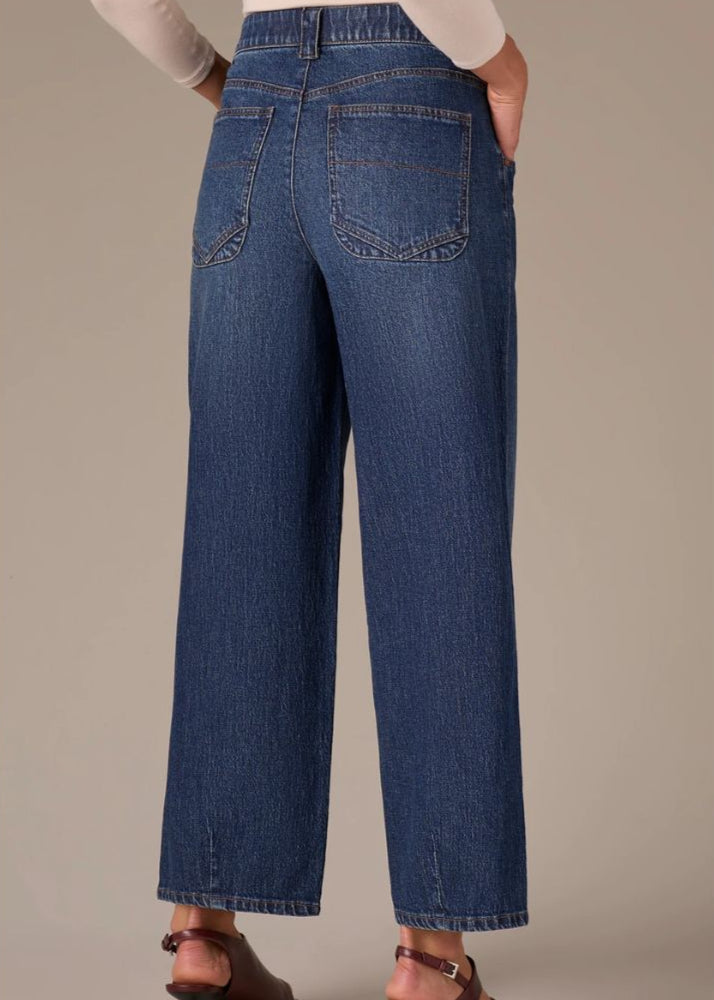 Wit & Wisdom - High Rise Barely Barrel Jeans with V-pockets