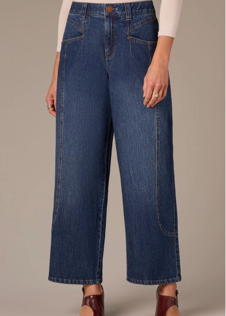 Wit & Wisdom - High Rise Barely Barrel Jeans with V-pockets