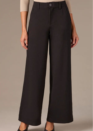 Wit & Wisdom - Whitney Sky Rise Wide Leg Pants - Black