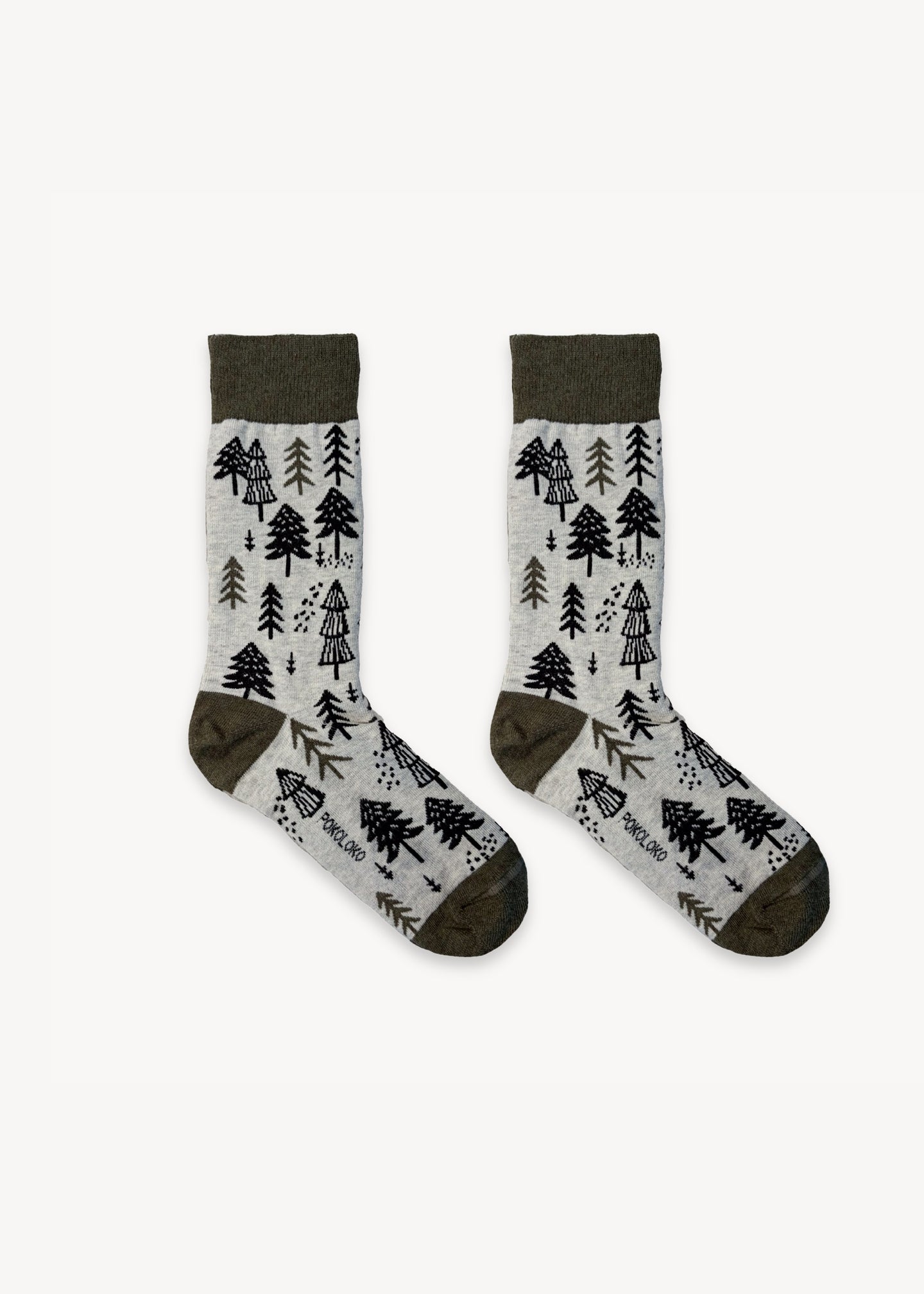 Pokoloko - Forest Pima Socks