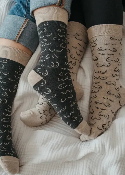 Pokoloko - Boobie Pima Socks - Pack of 2