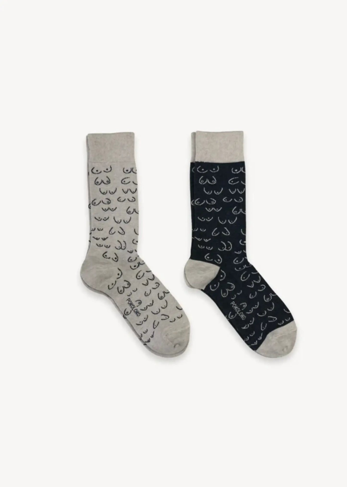 Pokoloko - Boobie Pima Socks - Pack of 2