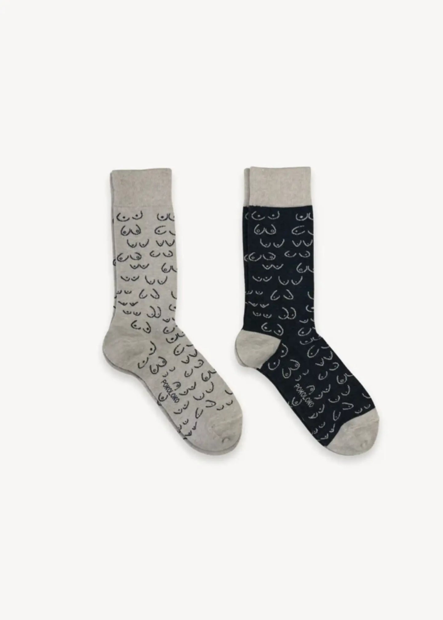 Pokoloko - Boobie Pima Socks - Pack of 2