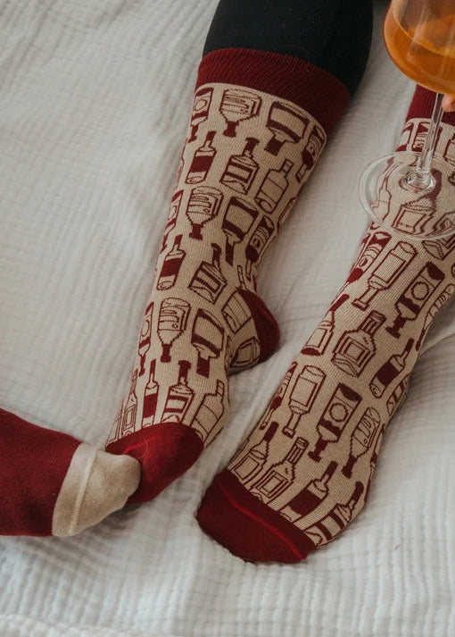 Pokoloko - More Wine Socks - 2 Pairs