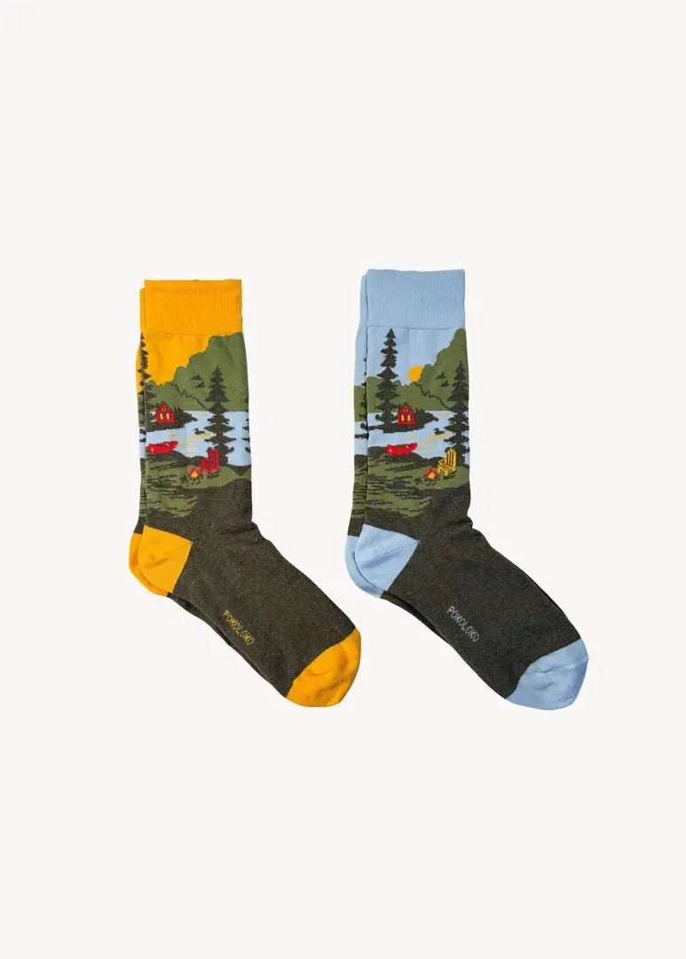 Pokoloko - Cabin Pima Socks - 2 Pairs