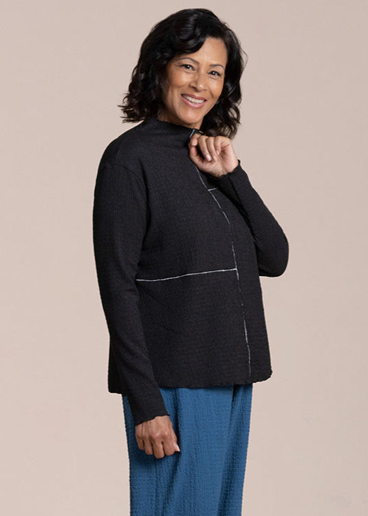 Sympli - Pop Collage Top Contrast