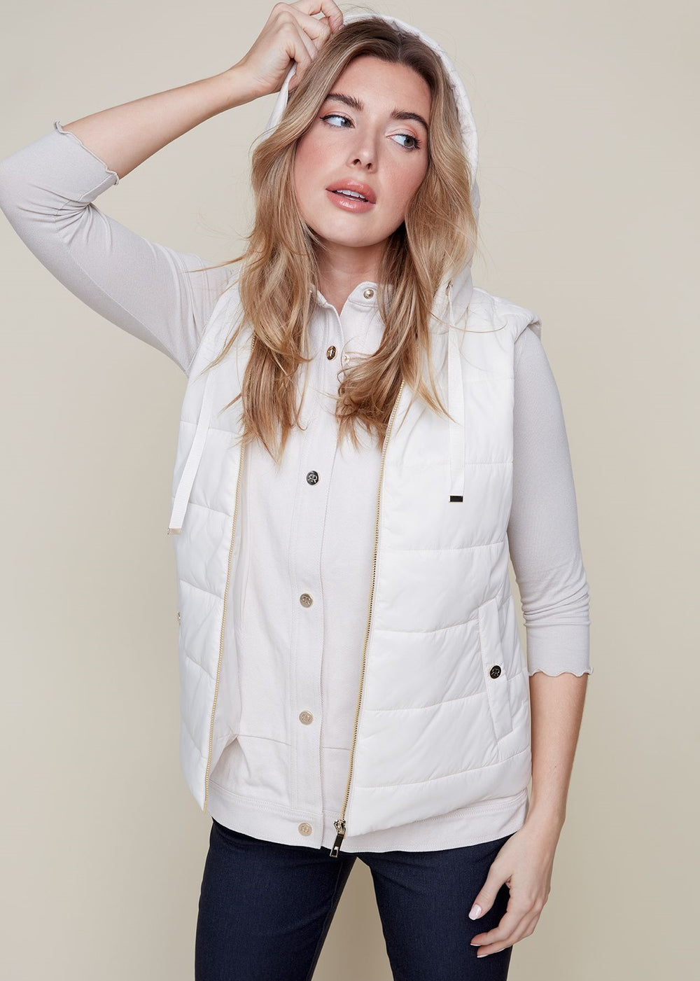 Renuar Reversible Long Vest