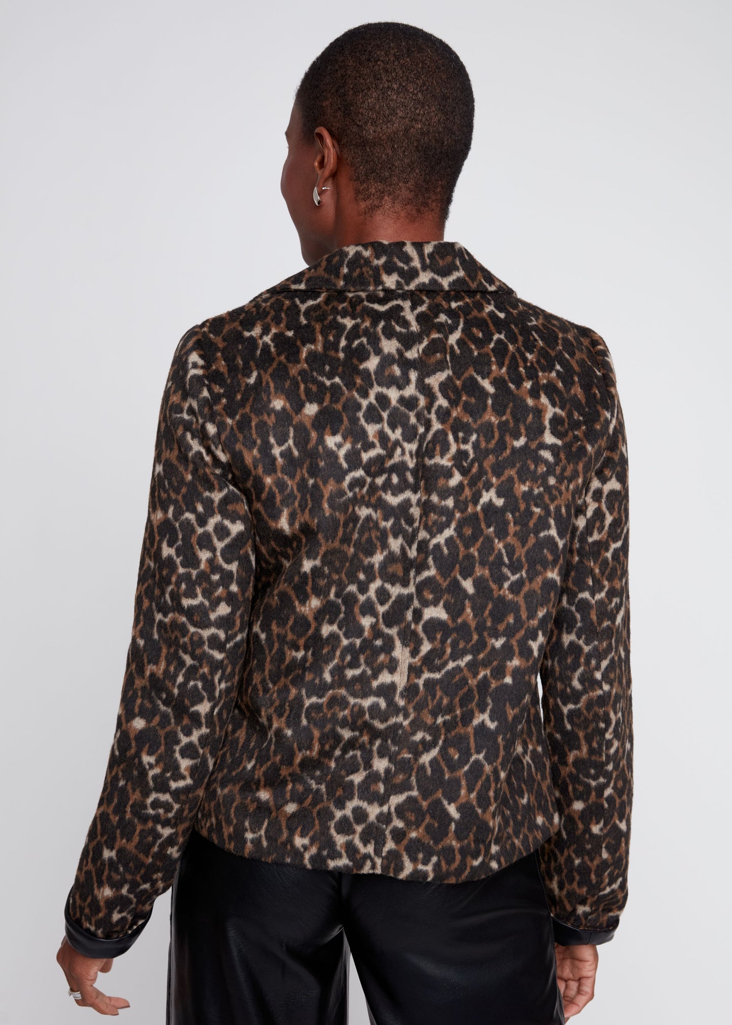 Renuar - Brushed Knit Jacquard Jacket
