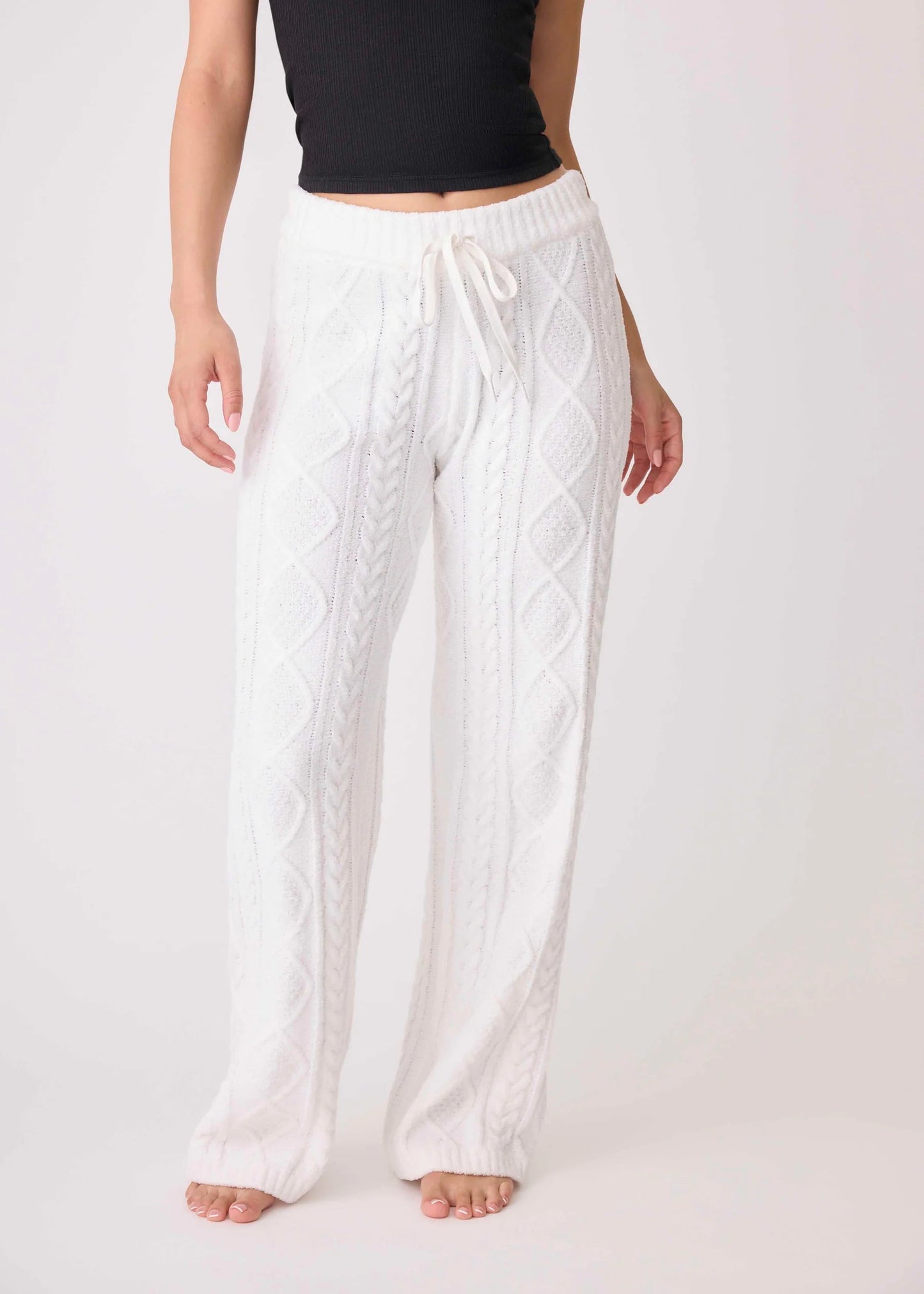 PJ Salvage - Chenille Cable Knit Lounge Pant