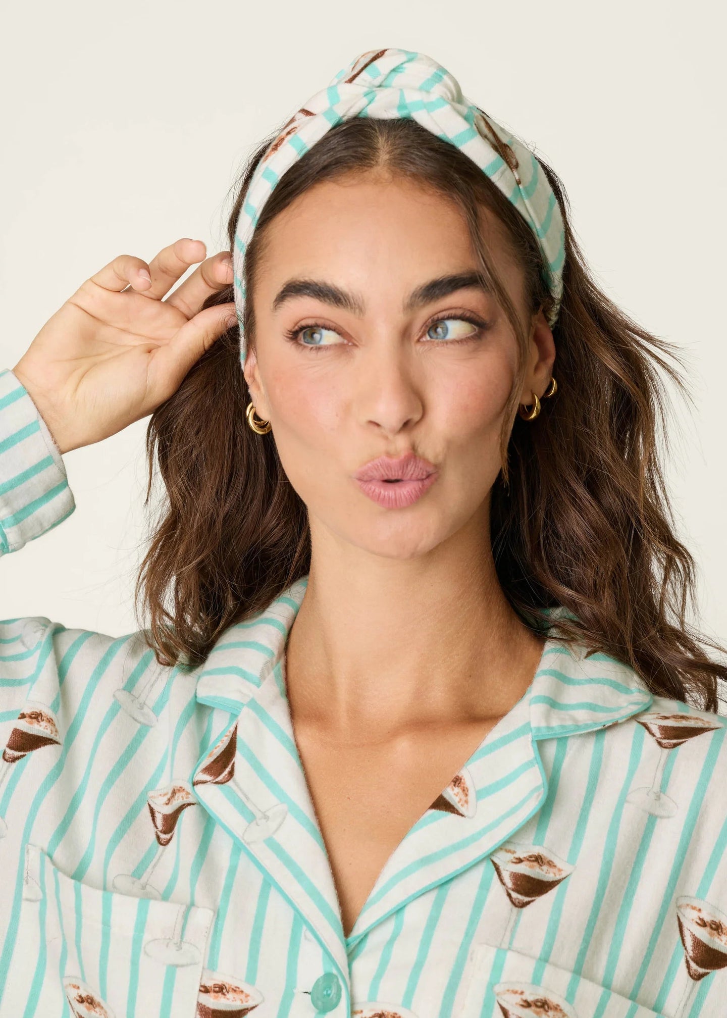PJ Salvage - Espresso Martini 3-Piece Flannel PJ Set