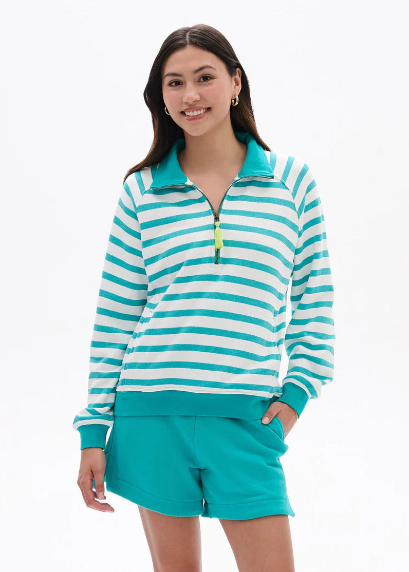 GREEN CERAMIC STRIPES