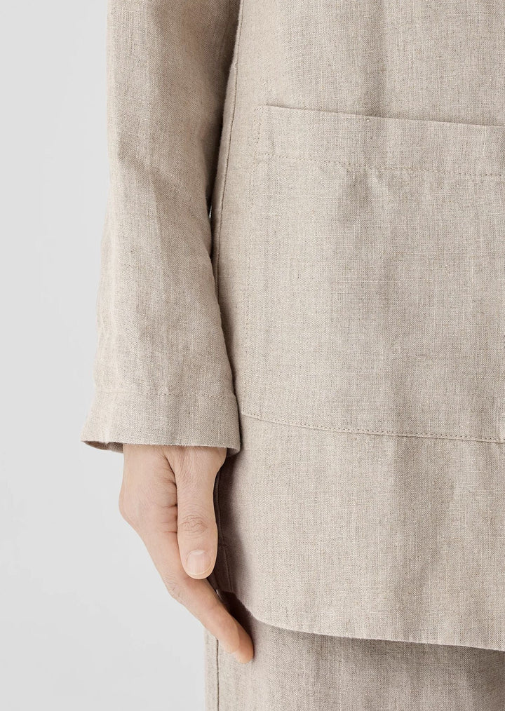 Eileen Fisher - Organic Linen Long Blazer