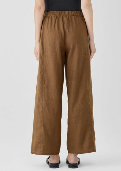 Eileen Fisher - Organic Linen Délavé Wide Trouser Pant