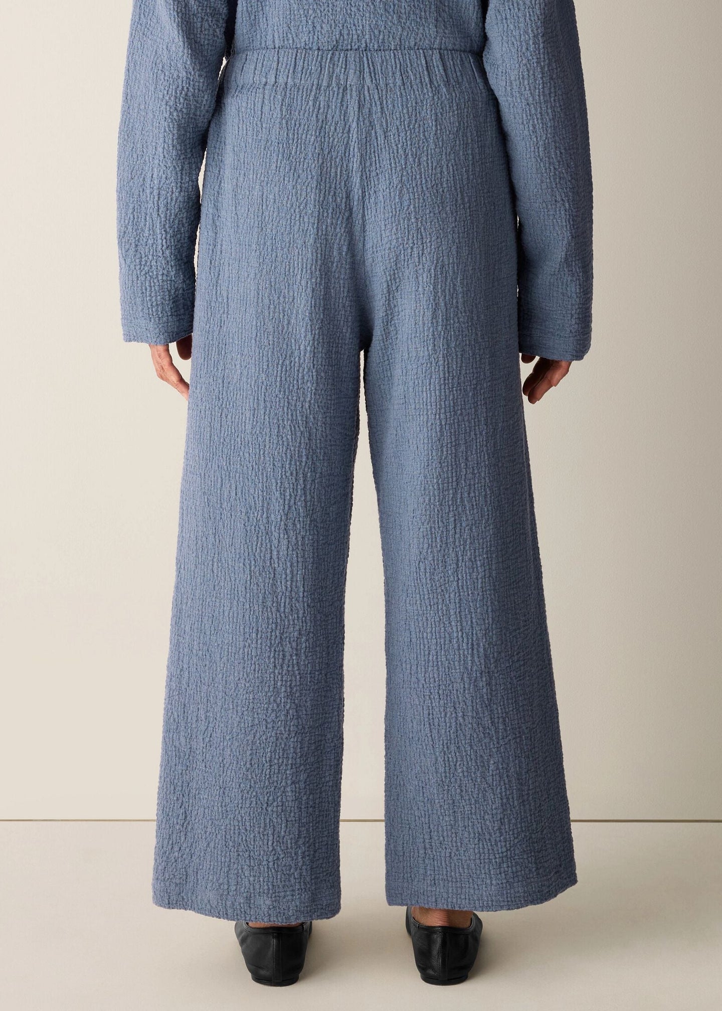 Eileen Fisher - Organic Cotton Doubleweave Wide-Leg Pant