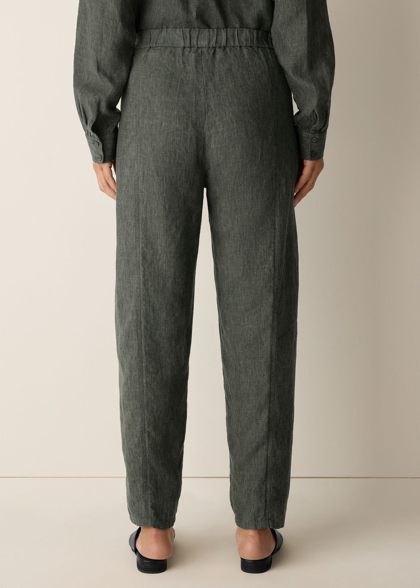 Eileen Fisher - Ankle Pleated Lantern Pant