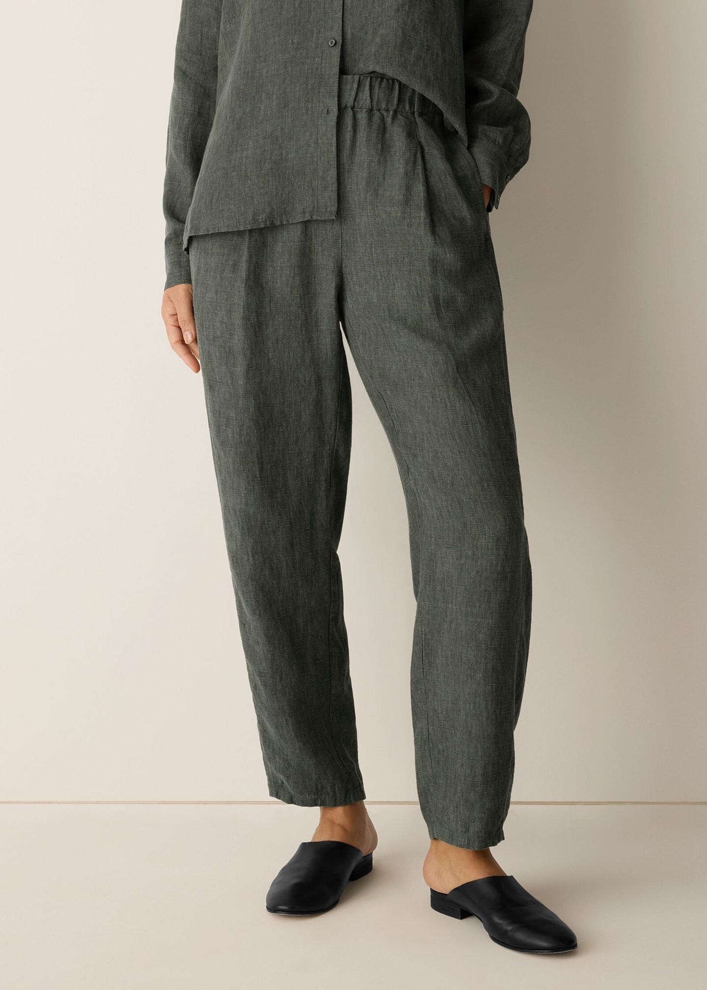 Eileen Fisher - Ankle Pleated Lantern Pant