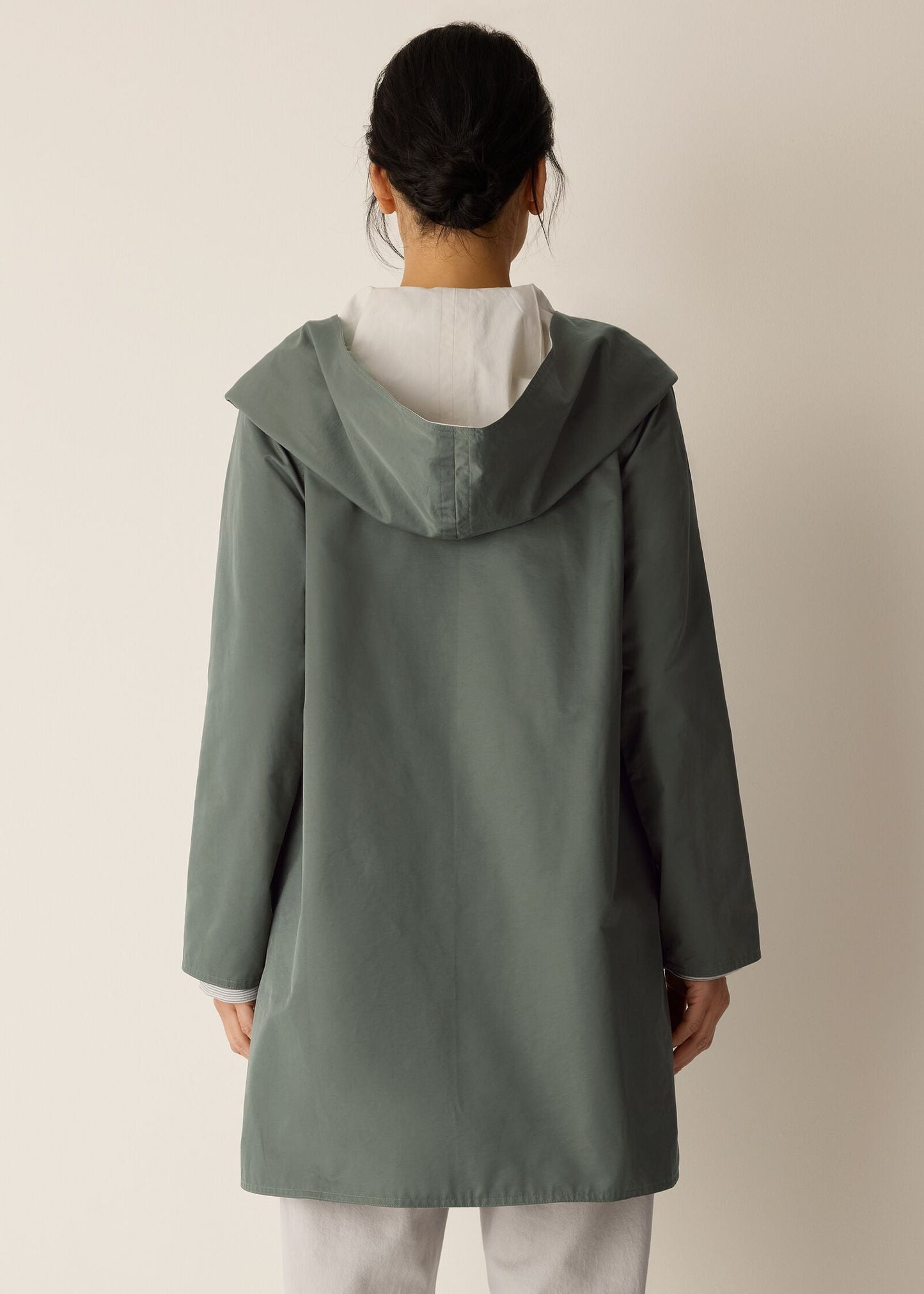 Eileen Fisher - Reversible Hooded Coat