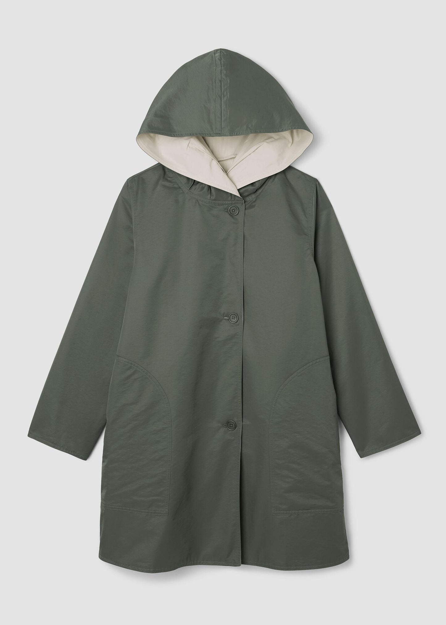 Eileen Fisher - Reversible Hooded Coat