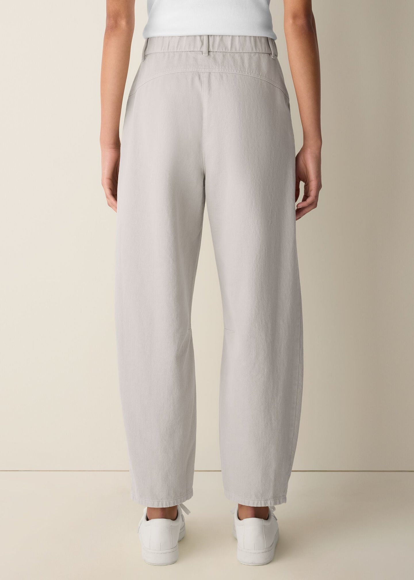 Eileen Fisher - Garment-Dyed Utility Cotton Arch Pant