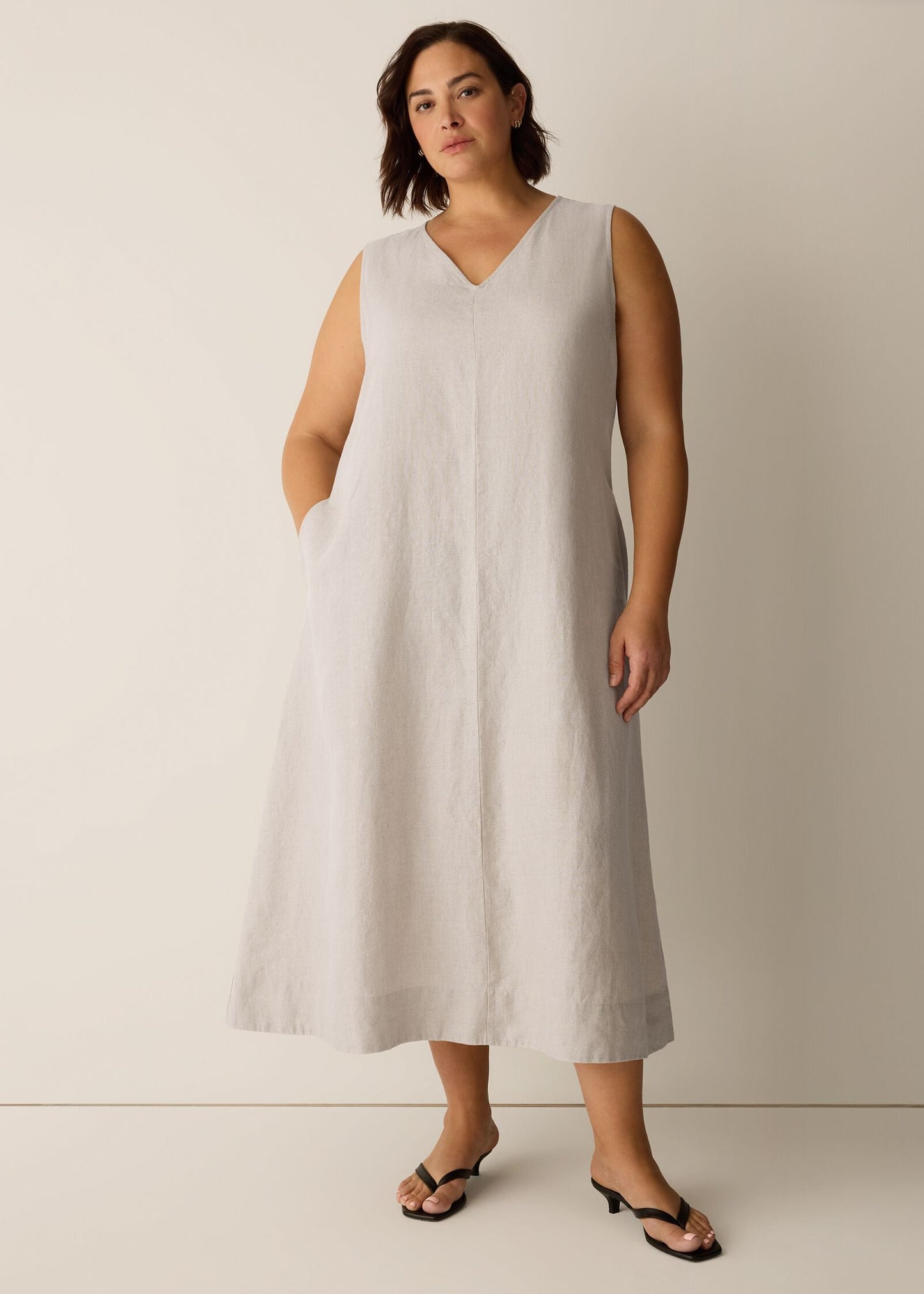 Eileen Fisher - Organic Linen Easy Dress