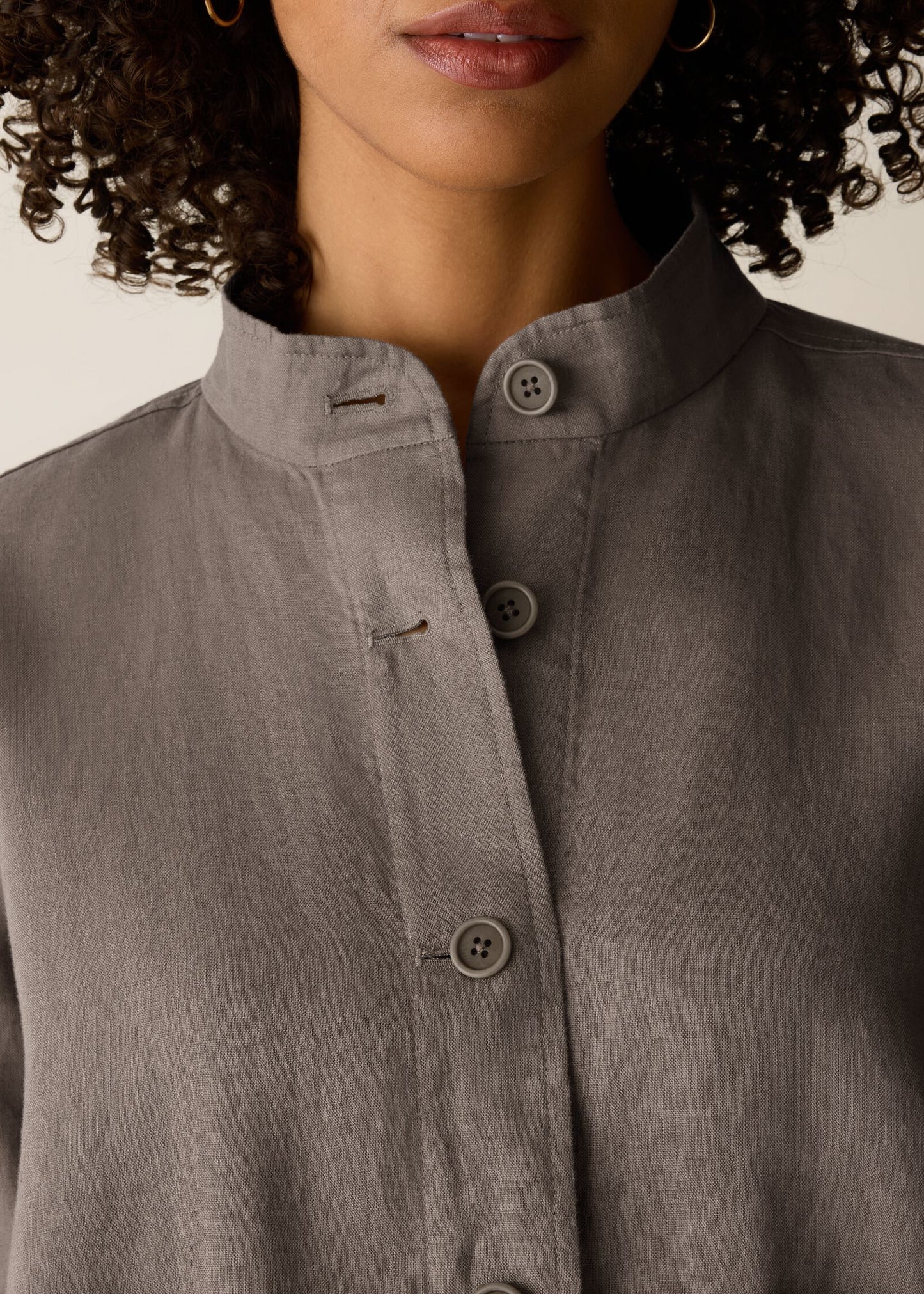 Eileen Fisher - Organic Linen Flight Jacket