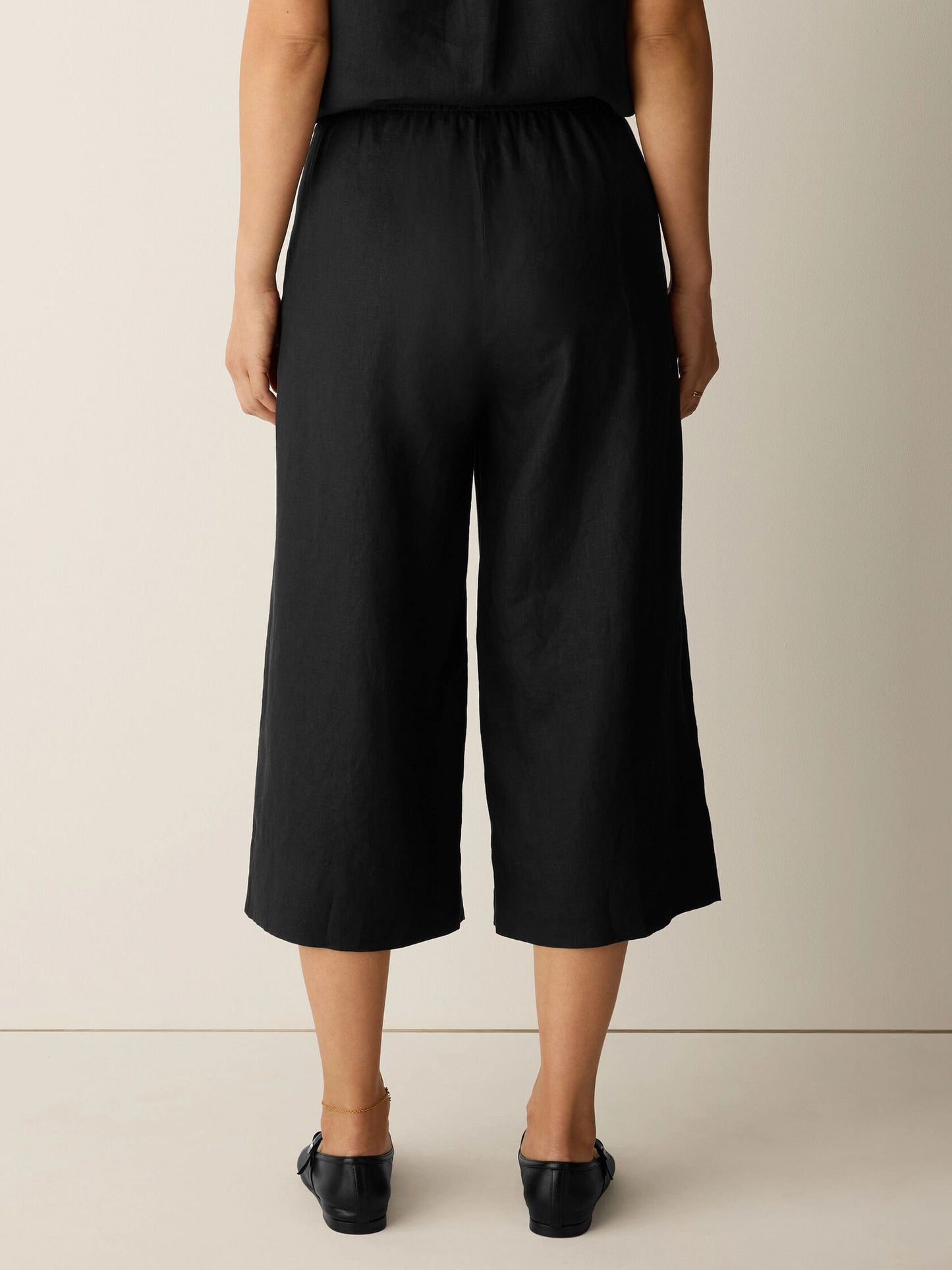 Eileen Fisher - Organic Linen Pleated Culotte
