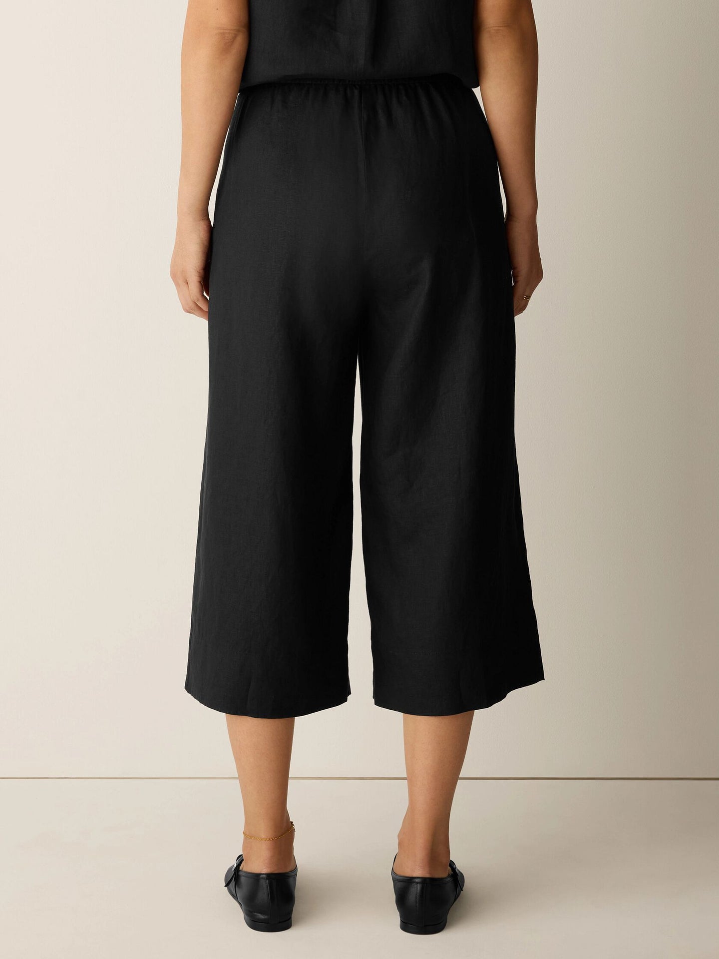 Eileen Fisher - Organic Linen Pleated Culotte