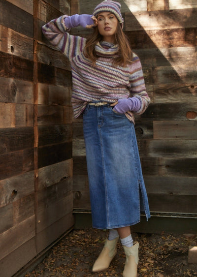 French Dressing Jeans - Long Jean Skirt
