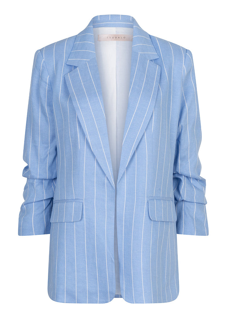 Esqualo - Striped Linen Blazer