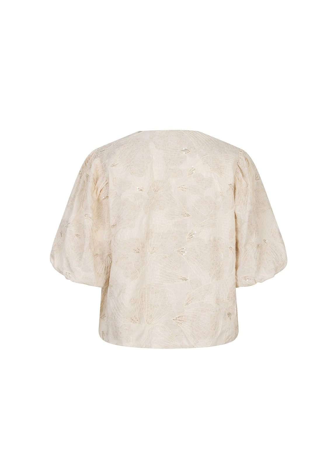 Esqualo - Textured Shell Balloon Top
