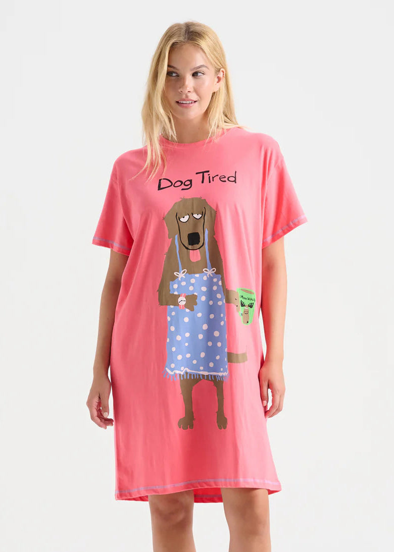 Little Blue House - Dog Tired Sleepshirt