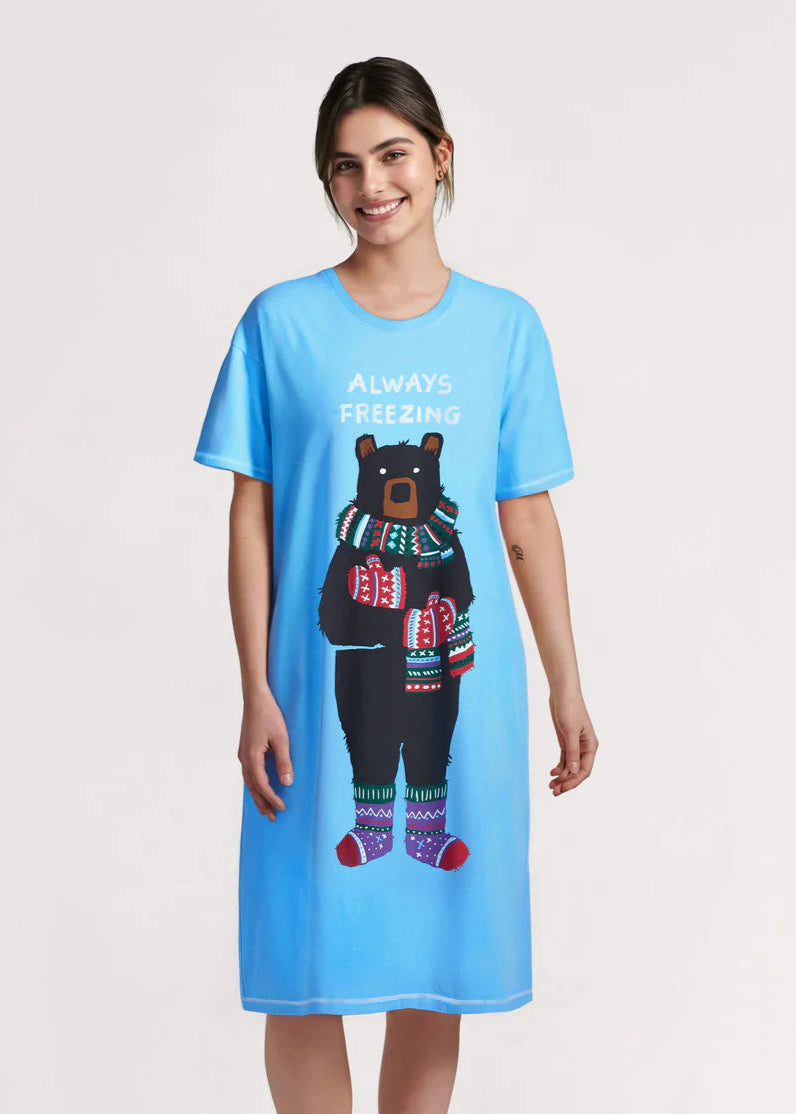Little Blue House - Always Freezing Sleepshirt